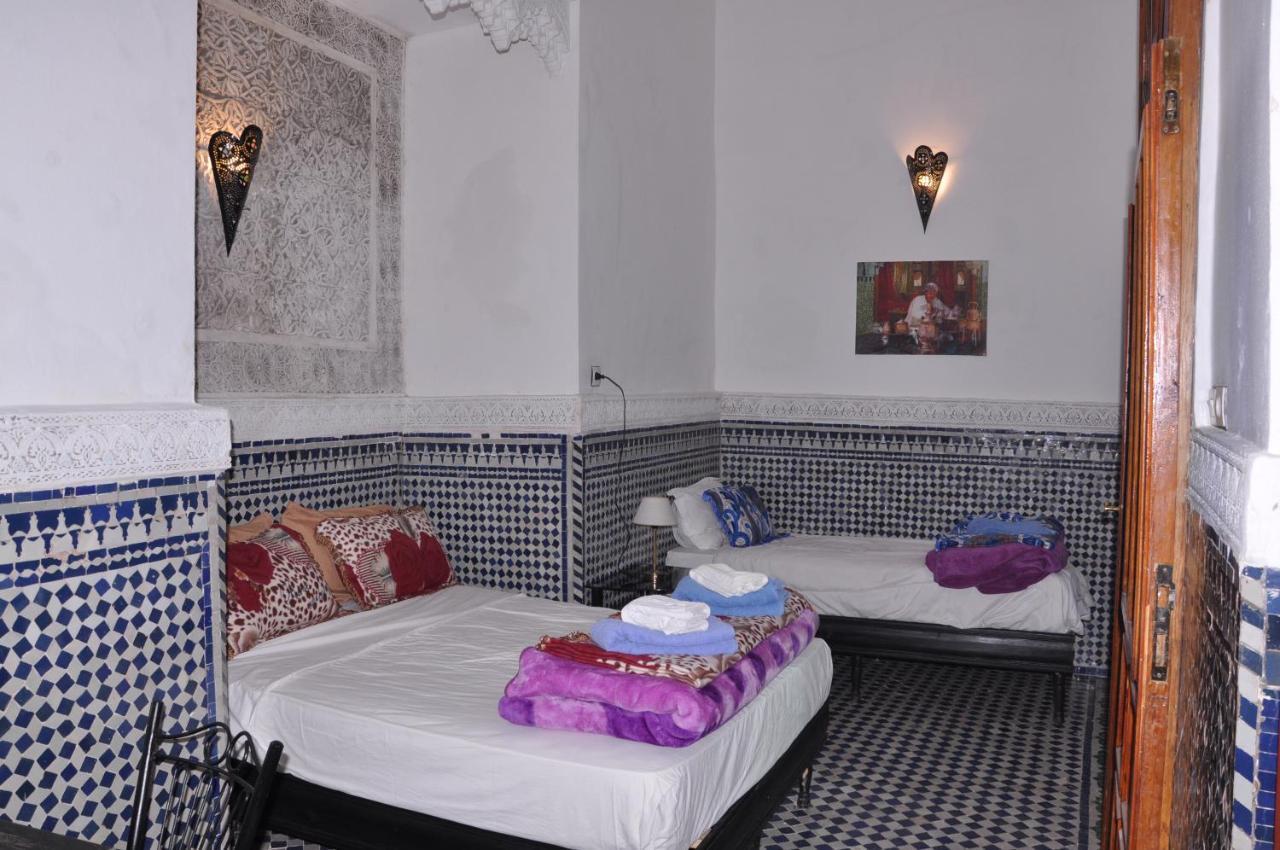 Maison D'Hotes Zohor Fès Rum bild